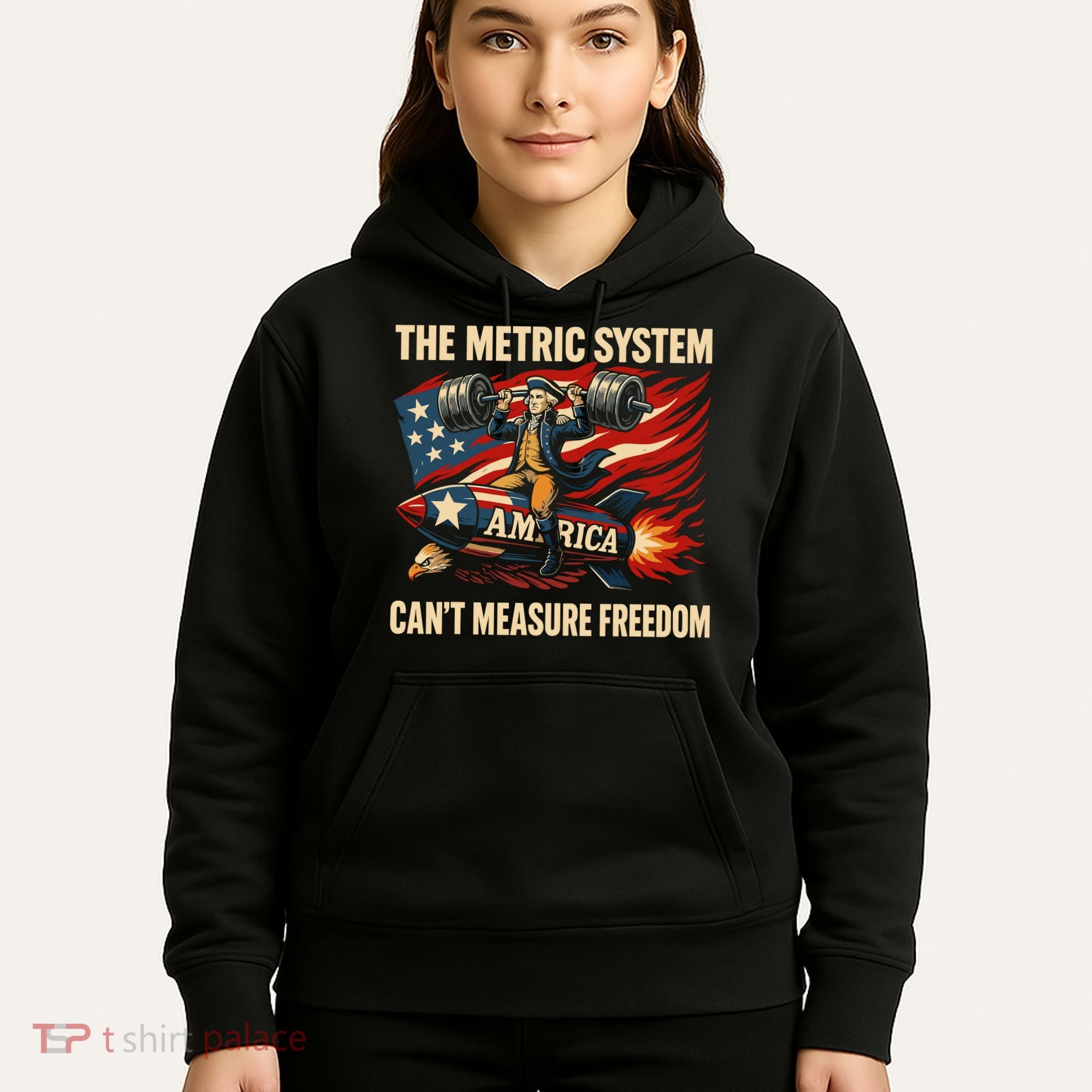 The Metruc System Can't Measure Freedom Hoodie