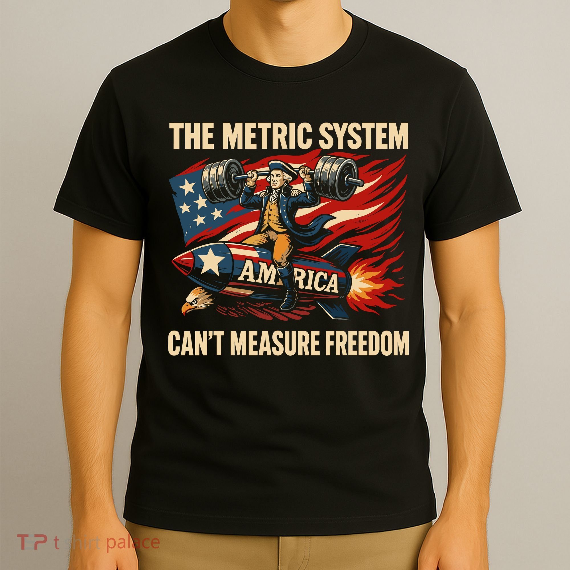The Metruc System Can't Measure Freedom T-Shirt