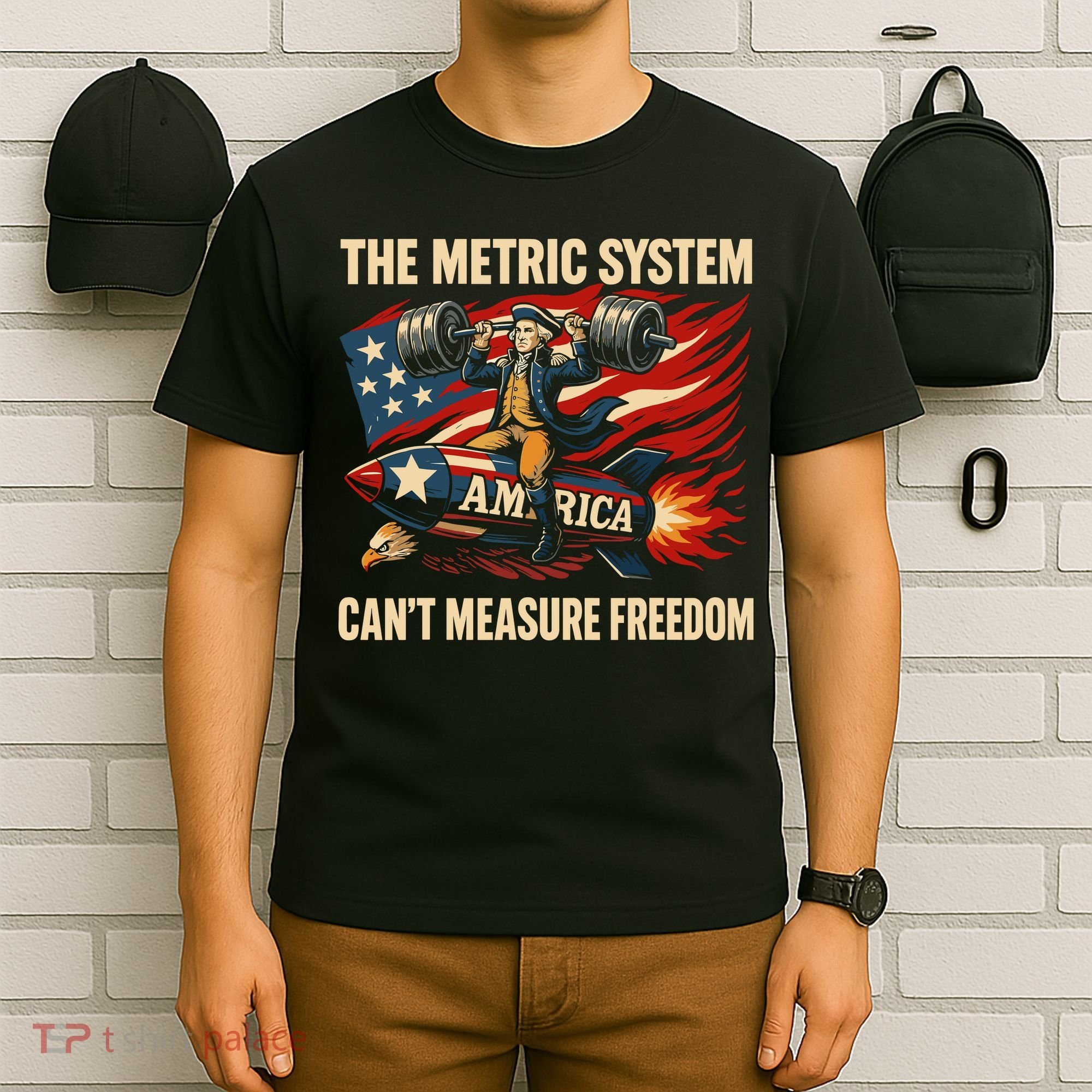 The Metruc System Can't Measure Freedom T-Shirt
