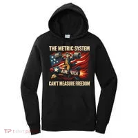 The Metruc System Can't Measure Freedom Women's Hoodie thumb 0