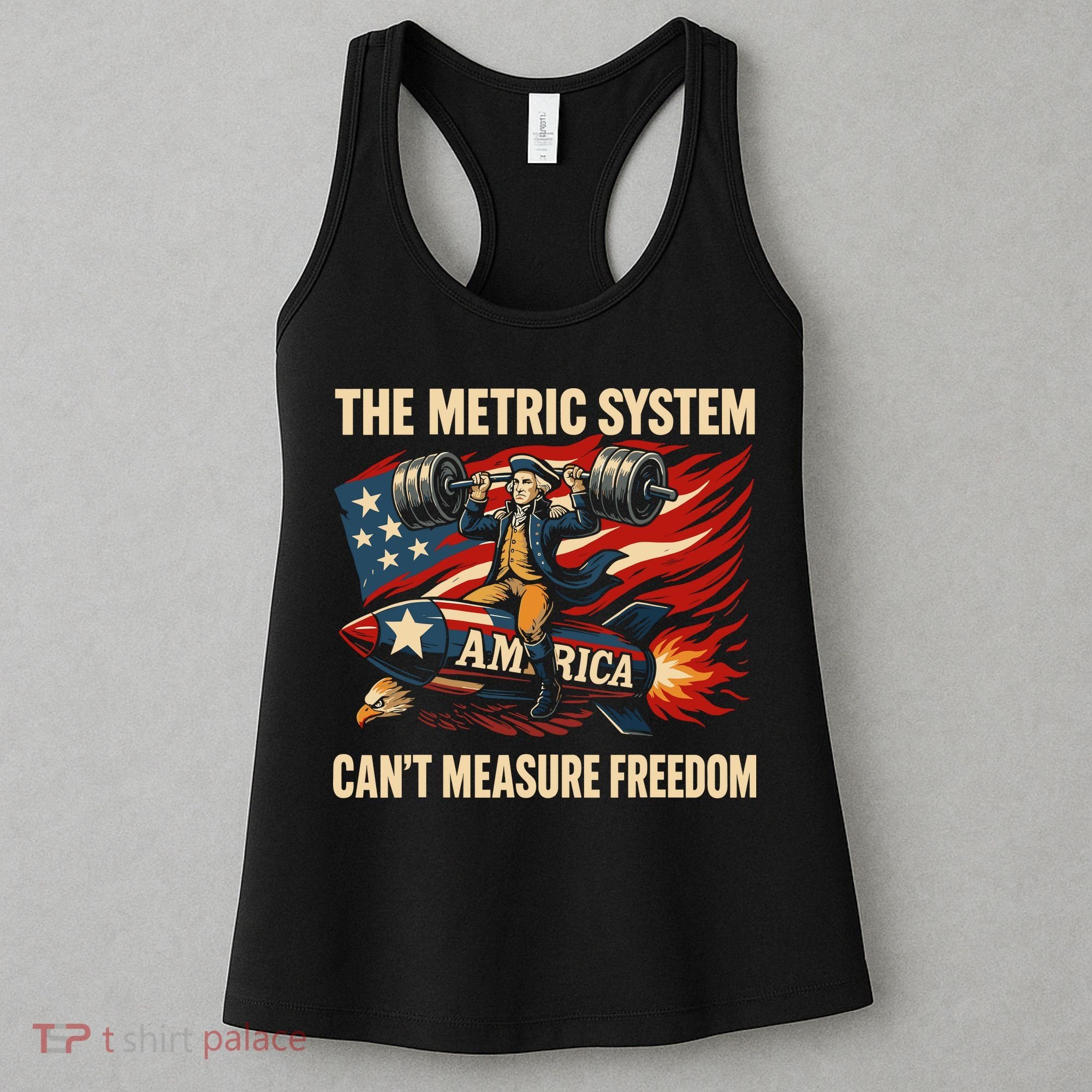 The Metruc System Can't Measure Freedom Women's Tank Top