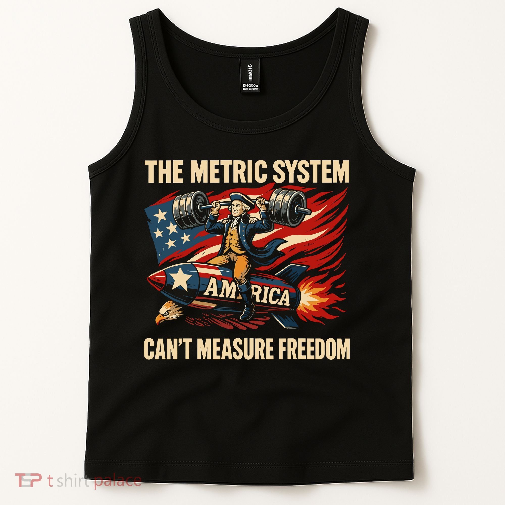 The Metruc System Can't Measure Freedom Tank Top