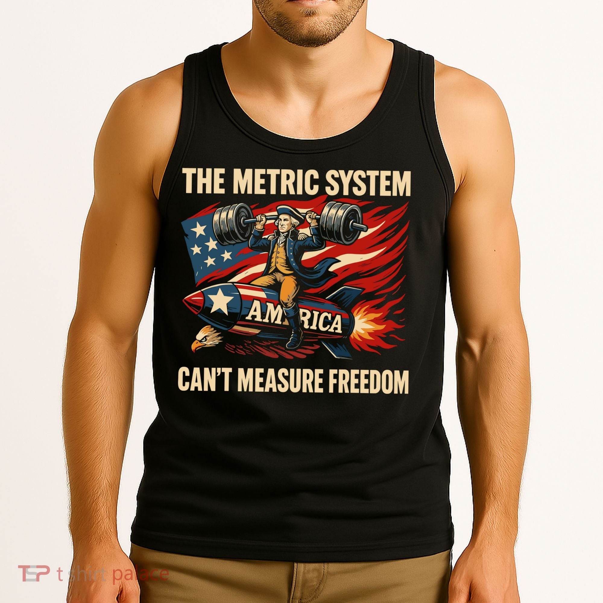 The Metruc System Can't Measure Freedom Tank Top