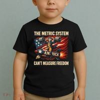 The Metruc System Can't Measure Freedom Toddler T-Shirt thumb 2