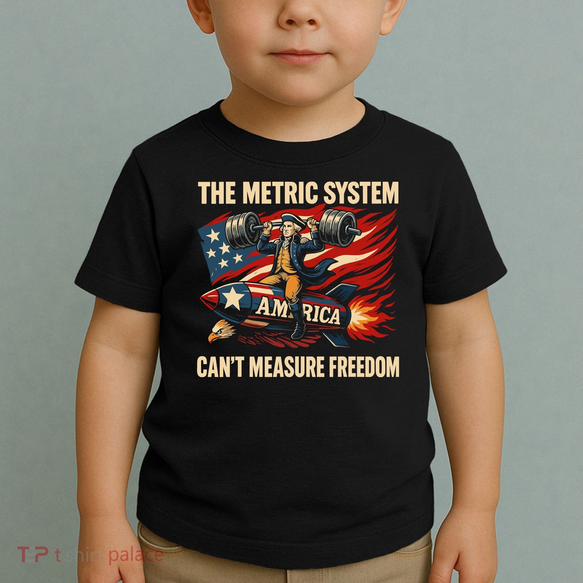 The Metruc System Can't Measure Freedom Toddler T-Shirt