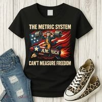 The Metruc System Can't Measure Freedom Women's T-Shirt thumb 3