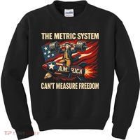 The Metruc System Can't Measure Freedom Kids Sweatshirt thumb 0
