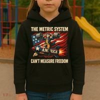 The Metruc System Can't Measure Freedom Kids Hoodie thumb 3