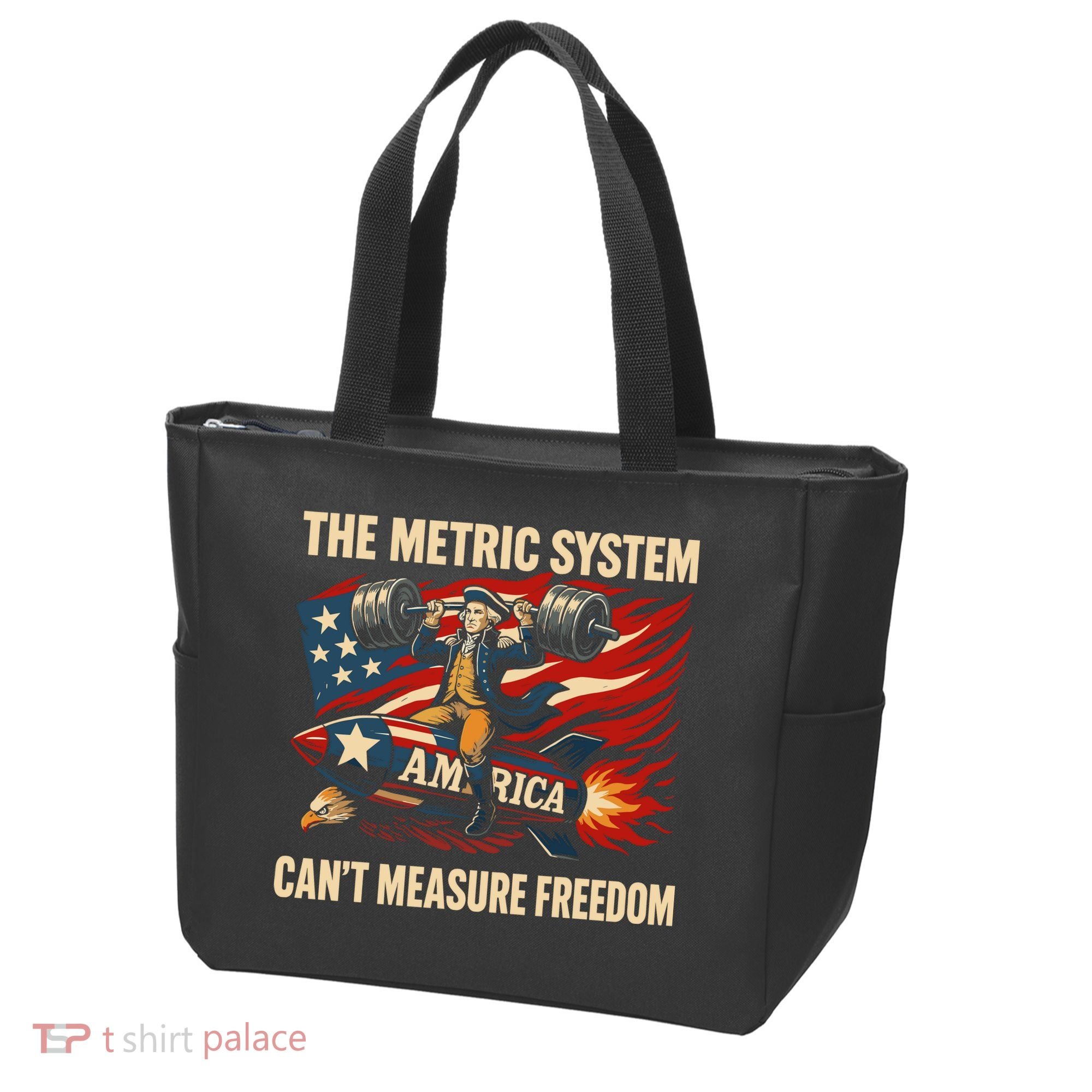 The Metruc System Can't Measure Freedom Tote Bag