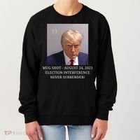 Trump Mug Shot Donald J Trump Mugshot Women's Sweatshirt thumb 0