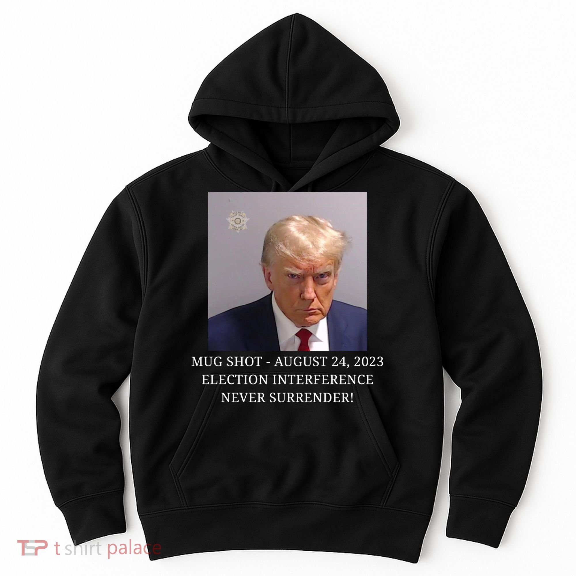 Trump Mug Shot Donald J Trump Mugshot Hoodie