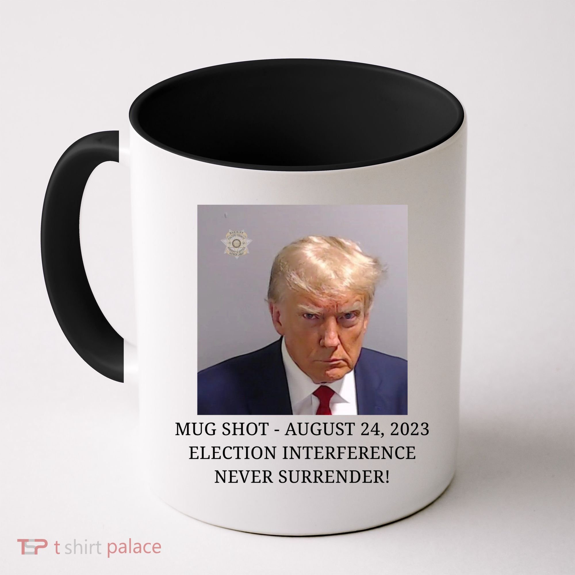 Trump Mug Shot Donald J Trump Mugshot Coffee Mug