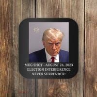 Trump Mug Shot Donald J Trump Mugshot Coaster thumb 0