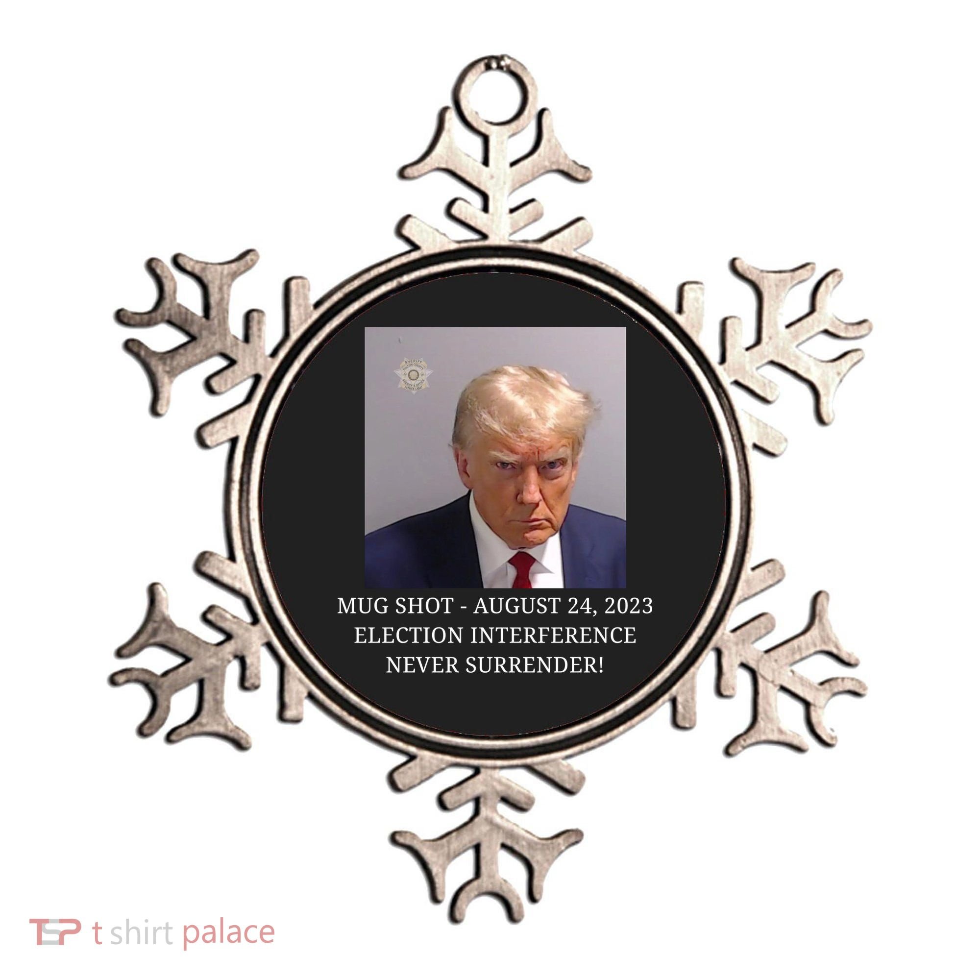 Trump Mug Shot Donald J Trump Mugshot Ornament