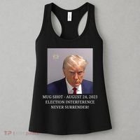 Trump Mug Shot Donald J Trump Mugshot Women's Tank Top thumb 3