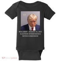 Trump Mug Shot Donald J Trump Mugshot Baby Bodysuit thumb 0