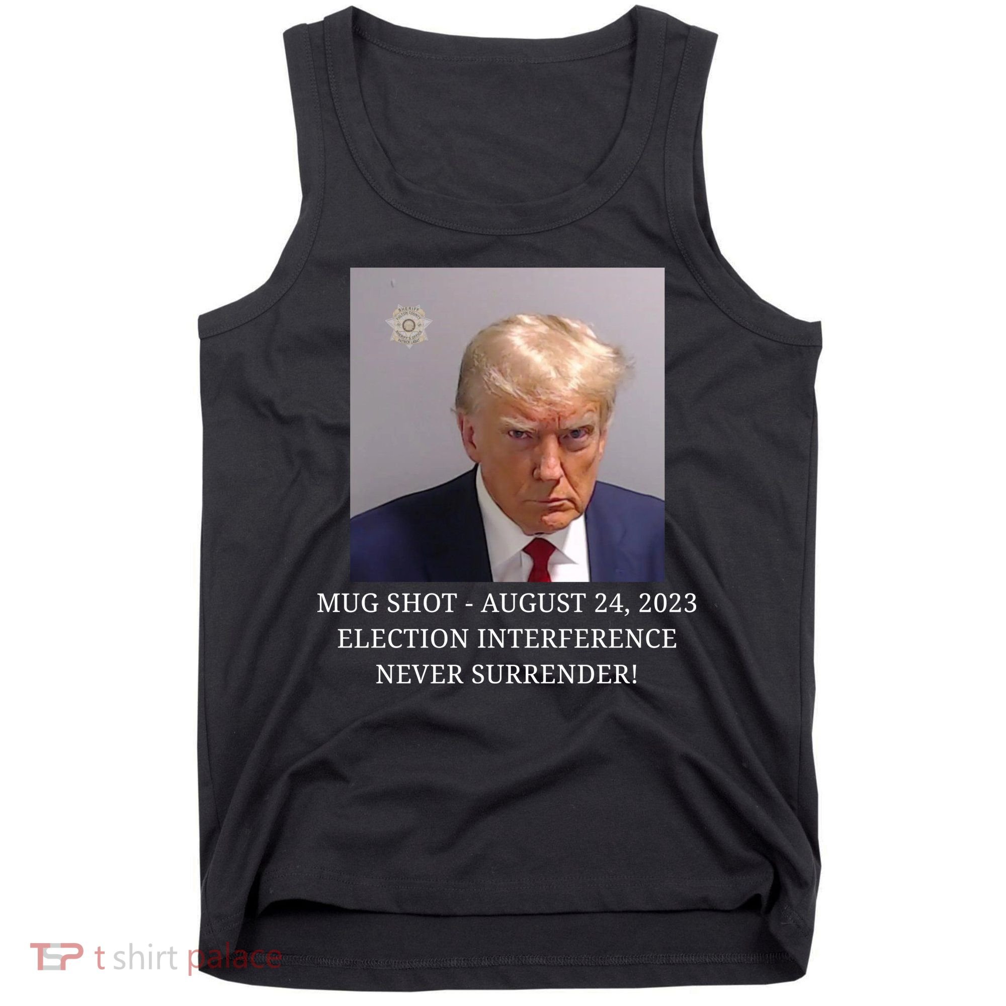 Trump Mug Shot Donald J Trump Mugshot Tank Top