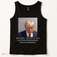 Trump Mug Shot Donald J Trump Mugshot Tank Top thumb 2