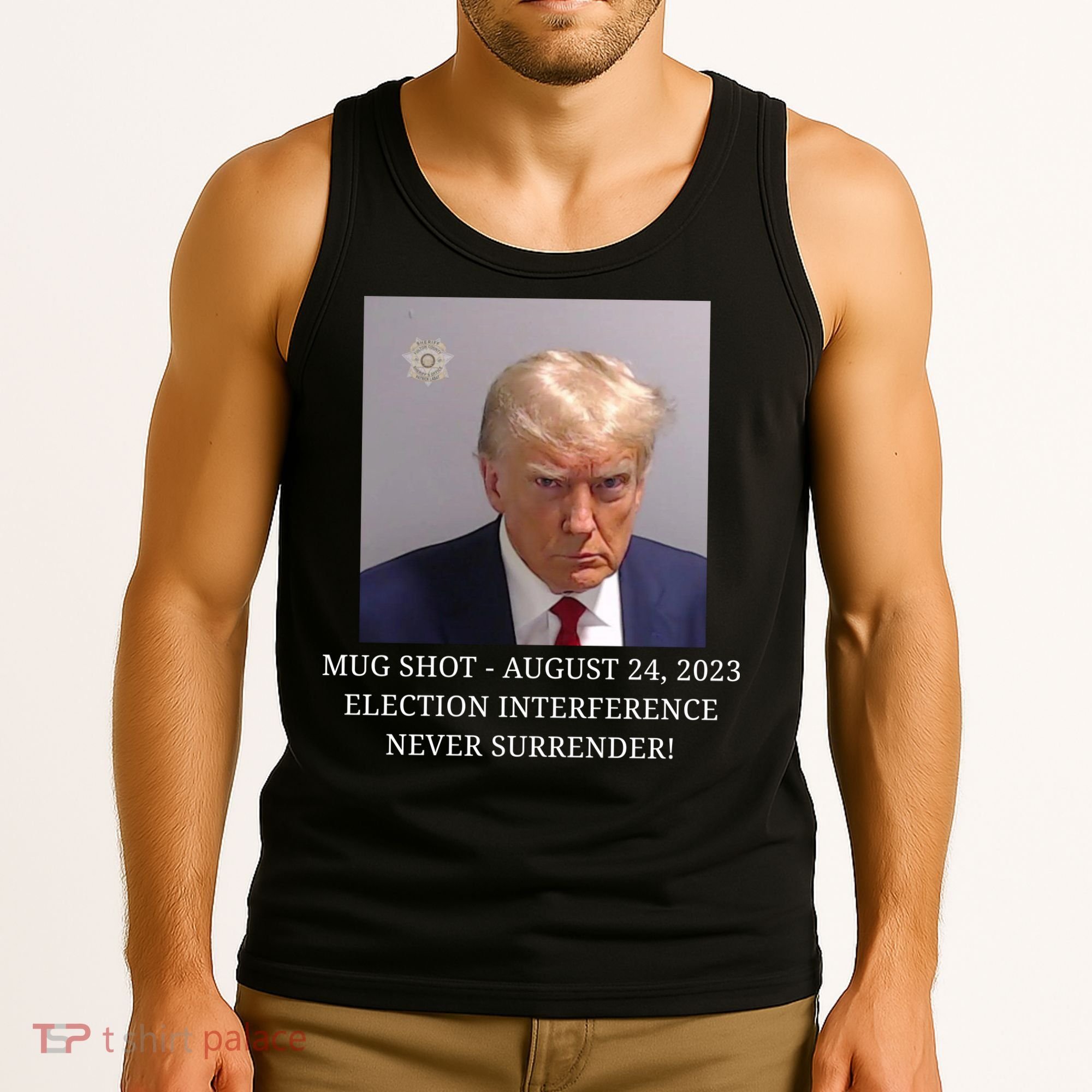 Trump Mug Shot Donald J Trump Mugshot Tank Top