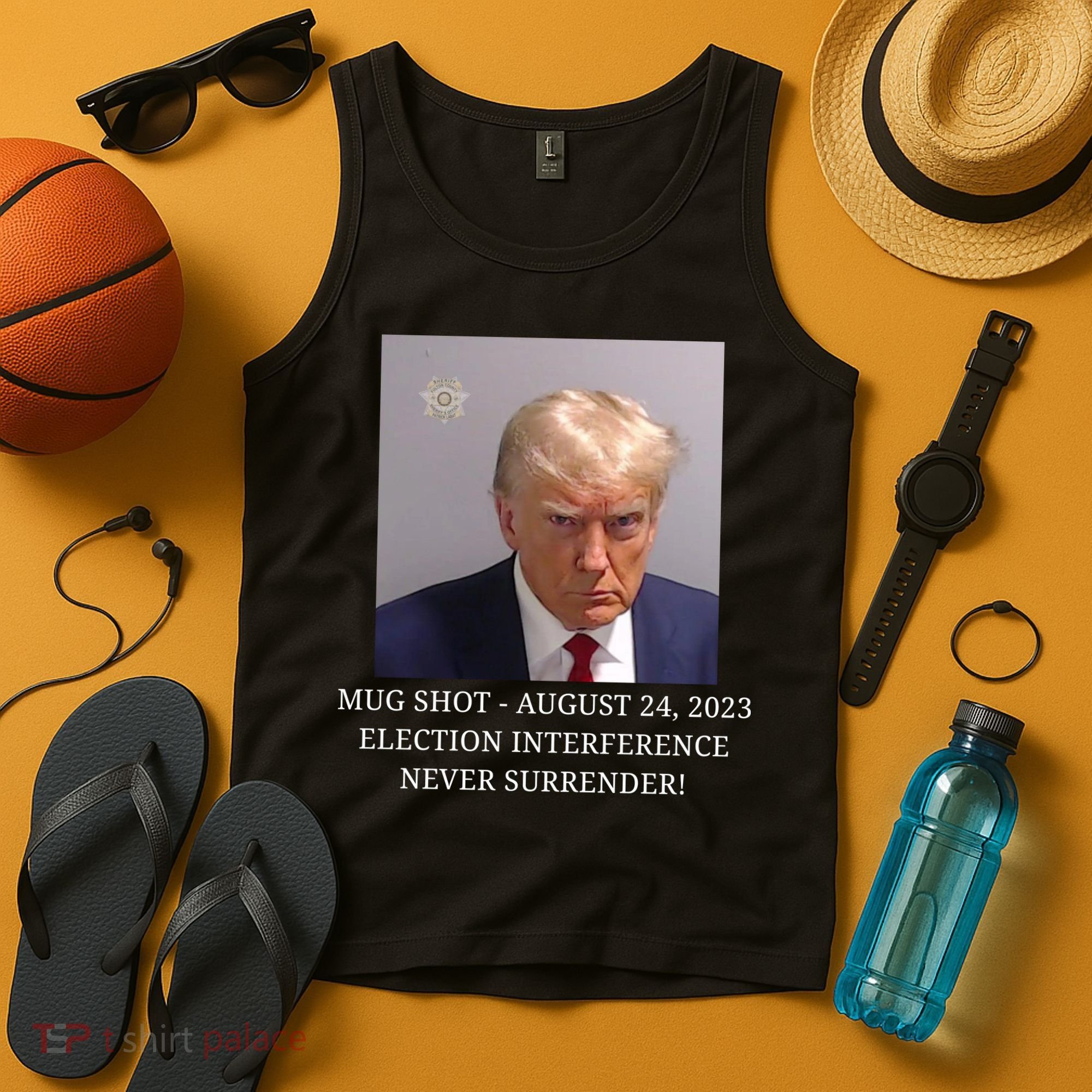 Trump Mug Shot Donald J Trump Mugshot Tank Top