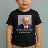 Trump Mug Shot Donald J Trump Mugshot Toddler T-Shirt thumb 2
