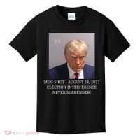 Trump Mug Shot Donald J Trump Mugshot Kids T-Shirt thumb 0