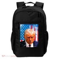 Trump Mug Shot Patriotic Jumbo Size Backpack thumb 0