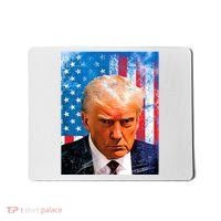 Trump Mug Shot Patriotic Jumbo Size Mousepad thumb 0