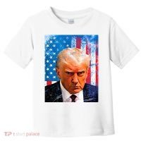 Trump Mug Shot Patriotic Jumbo Size Toddler T-Shirt thumb 0