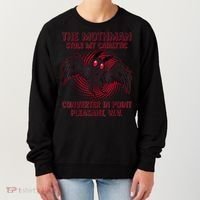 The Mothman Stole My Catalytic Converter In Point Women's Sweatshirt thumb 0