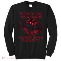 The Mothman Stole My Catalytic Converter In Point Sweatshirt thumb 0