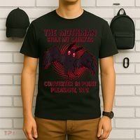 The Mothman Stole My Catalytic Converter In Point T-Shirt thumb 6