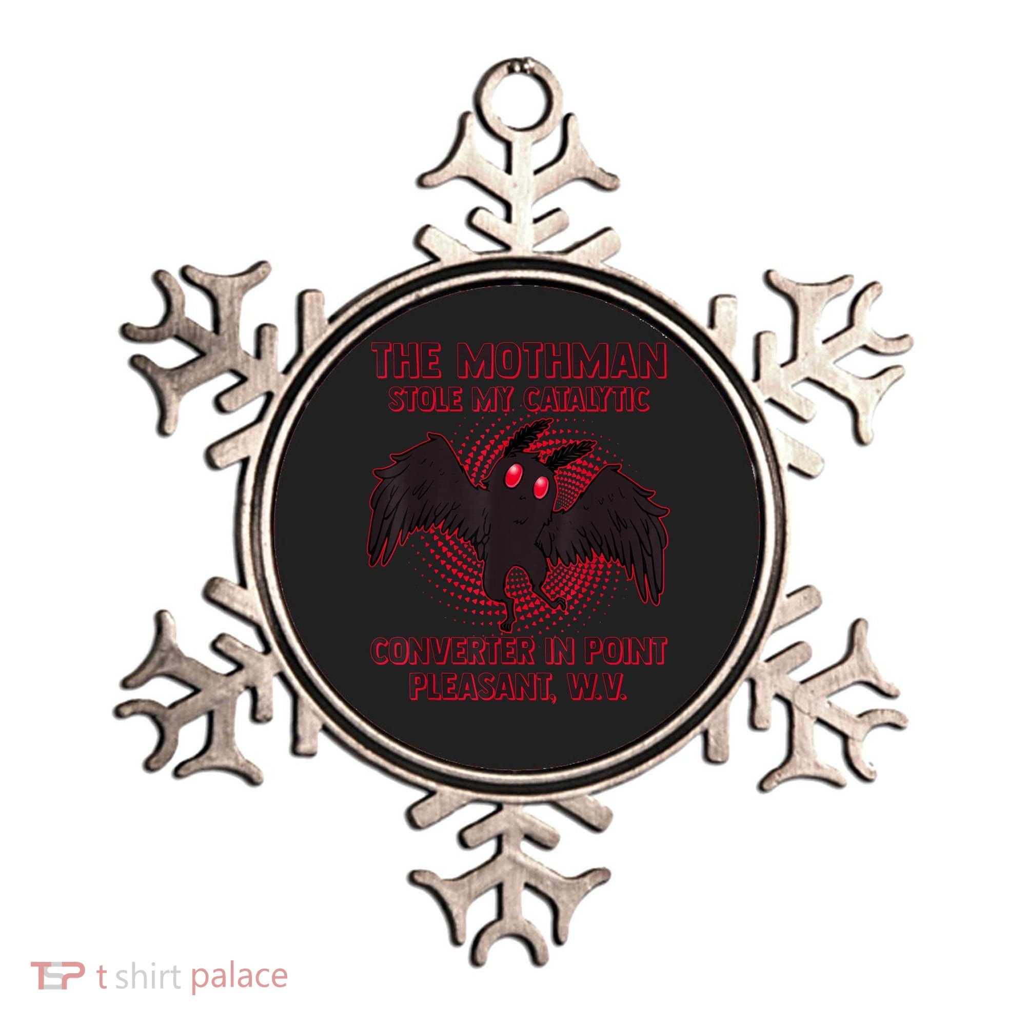 The Mothman Stole My Catalytic Converter In Point Ornament