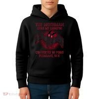 The Mothman Stole My Catalytic Converter In Point Kids Hoodie thumb 4