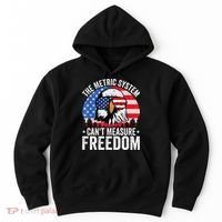 The Metric System CanT Measure Freedom Eagle 4th Of July Hoodie thumb 0