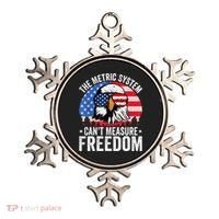 The Metric System CanT Measure Freedom Eagle 4th Of July Ornament thumb 0