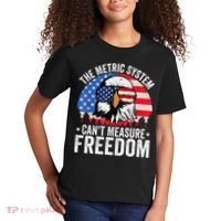 The Metric System CanT Measure Freedom Eagle 4th Of July Kids T-Shirt thumb 2