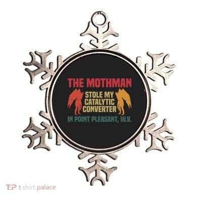 The Mothman Stole My Catalytic Converter In Point Vintage Ornament