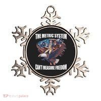 The Metric System CanT Measure Freedom Funny 4th Of July Ornament thumb 0