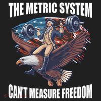 The Metric System CanT Measure Freedom Funny 4th Of July Hat thumb 2