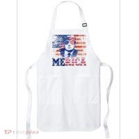 Trump Merica Shirts Fourth 4th Of July Trump American Flag Apron thumb 0