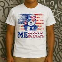 Trump Merica Shirts Fourth 4th Of July Trump American Flag T-Shirt thumb 3