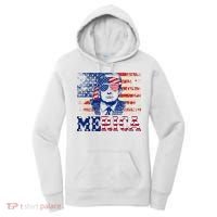 Trump Merica Shirts Fourth 4th Of July Trump American Flag Women's Hoodie thumb 0
