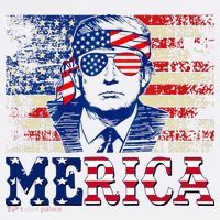 Trump Merica Shirts Fourth 4th Of July Trump American Flag Women's Hoodie thumb 2