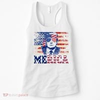 Trump Merica Shirts Fourth 4th Of July Trump American Flag Women's Tank Top thumb 0
