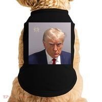 Trump Mug Shot Trump Jail Trump Arrested Doggie Tank thumb 0