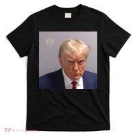 Trump Mug Shot Trump Jail Trump Arrested T-Shirt thumb 0