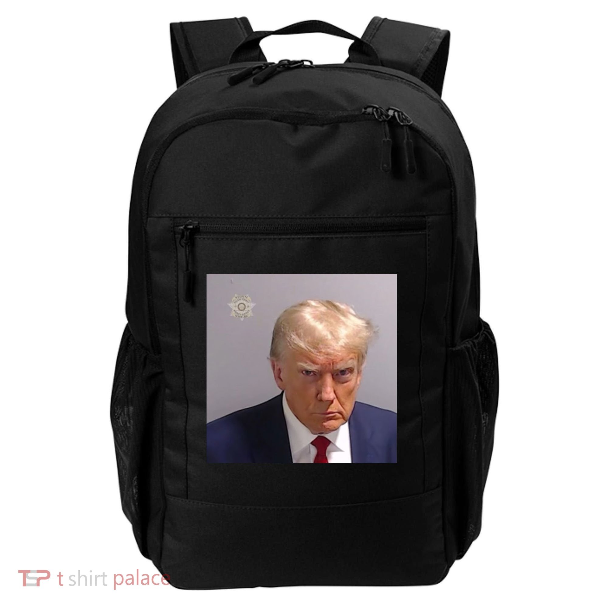 Trump Mug Shot Trump Jail Trump Arrested Backpack