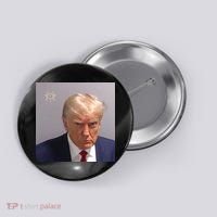 Trump Mug Shot Trump Jail Trump Arrested Button thumb 0