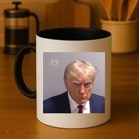 Trump Mug Shot Trump Jail Trump Arrested Coffee Mug thumb 4